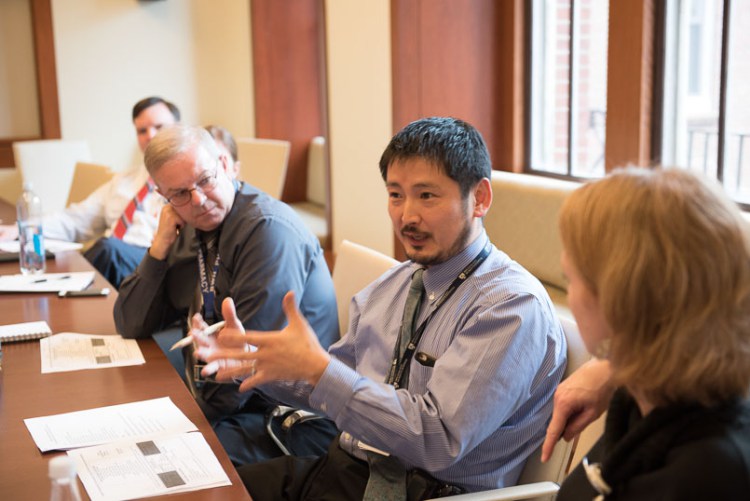 The staff of the Brigham health bridge to recovery clinic